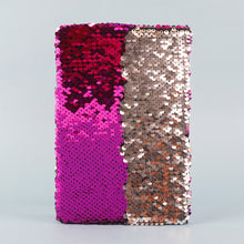 Load image into Gallery viewer, A5 Glitter Notebook PU Leather Planner Agenda Week Planner Travelers Notebook Writing Paper For Students Office School Supplies Notepad
