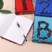 Load image into Gallery viewer, A5 Glitter Notebook PU Leather Planner Agenda Week Planner Travelers Notebook Writing Paper For Students Office School Supplies Notepad
