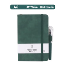 Load image into Gallery viewer, A6 Cute Portable Pocket Notebooks With Pen Notepads School Teacher Gift Planning Notebook And Journals School Supplies Stationery
