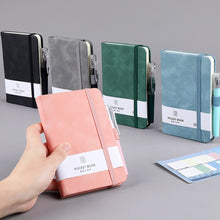 Load image into Gallery viewer, A6 Cute Portable Pocket Notebooks With Pen Notepads School Teacher Gift Planning Notebook And Journals School Supplies Stationery
