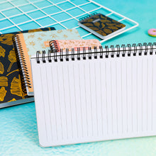 Load image into Gallery viewer, A5 Spiral Coil Paper Notebook Fresh Leaves Coil Book Student Notebook Notepad Kawaii Portable Diary Notebook Journals
