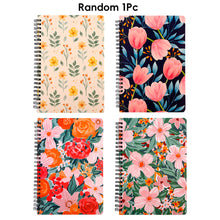 Load image into Gallery viewer, A5 Spiral Coil Paper Notebook Blossoms Coil Book Student Notebook Notepad Kawaii Portable Diary Notebook Journals

