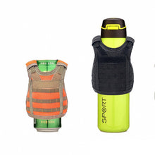 Load image into Gallery viewer, 1PC Outdoor Tactical Beer Bottle Vest Personality Army Fan MOLLE Bar Decorated Vest Drink Mini Coat

