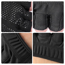 Load image into Gallery viewer, 1Pair Non-Slip Silicone Yoga Half-Palm Gloves Outdoor Exercise Weight Lifting Dumbbell Four-Finger Fitness Gloves
