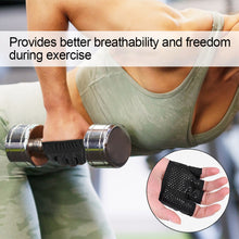 Load image into Gallery viewer, 1Pair Non-Slip Silicone Yoga Half-Palm Gloves Outdoor Exercise Weight Lifting Dumbbell Four-Finger Fitness Gloves

