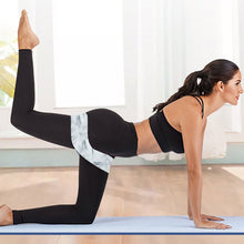 Load image into Gallery viewer, 76*8CM Marbled Yoga Fitness Weight Loss Squat Butt Stretch Band Strength Training Stretch Shaping Cotton Resistance Band
