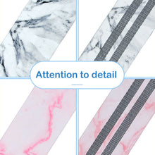 Load image into Gallery viewer, 76*8CM Marbled Yoga Fitness Weight Loss Squat Butt Stretch Band Strength Training Stretch Shaping Cotton Resistance Band
