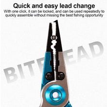 Load image into Gallery viewer, 1 Box Portable Open Bite Lead Set Multi-Gauge Bare Round Open Bite Lead Raft Fishing Lead Rock Fishing Lead Drop Accessories Fishing Supplies- About 80PCS/60G
