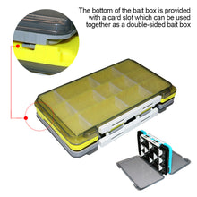 Load image into Gallery viewer, 1PC Fishing Tackle Box With Insert Lure Bait Fishing Group Accessories Lead Head Hook Fly Hook Storage Box Fishermen Joinable Toolbox Fishing Accessories
