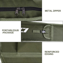 Load image into Gallery viewer, 1.2M Foldable Army Green Single Pot Belly Fishing Rod Bag Nylon Cloth Sea Rod Lure Bag Fishing Accessories
