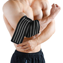 Load image into Gallery viewer, 1 Piece Professional Pressure Elbow Strap Fitness Lifting Protective Clothing Bench Press Power Elbow Winding Belt Exercise Equipment
