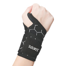 Load image into Gallery viewer, 1 Piece Wrap Pressure Sports Wrist Brace Outdoor Running Fitness Wrist Strap Sweat Absorbent Breathable Comfort Protective Wristband
