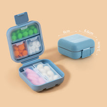Load image into Gallery viewer, Portable Medicine Box Double Sealed Moisture-proof Storage Medicine Box Large Capacity Pill Packaging Box
