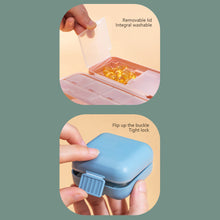 Load image into Gallery viewer, Portable Medicine Box Double Sealed Moisture-proof Storage Medicine Box Large Capacity Pill Packaging Box
