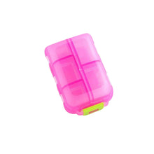 Load image into Gallery viewer, Portable 10 Grids Pill Box Plastic Sealed Large Capacity Medicine Storage Box Durable Travel Pill Case Medicine Box
