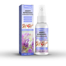 Load image into Gallery viewer, Lavender Armpit Odor Removing Spray Gentle Refreshing Antibacterial Underarm Deodorant Spray Sweat Odor Spray Body Care
