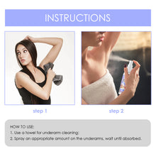 Load image into Gallery viewer, Lavender Armpit Odor Removing Spray Gentle Refreshing Antibacterial Underarm Deodorant Spray Sweat Odor Spray Body Care
