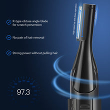 Load image into Gallery viewer, Electric Eyebrow Trimmer Safe Washable Blade Portable Painless Eyebrow Trimming Knife Hair Remover Makeup Beauty Tool
