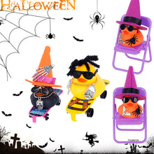 Load image into Gallery viewer, Halloween Rubber Yellow Ducks Mini Duck Car Ornaments Decor Cute Squeak Duckies Ornaments Interior Home Decoration Accessories
