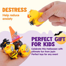 Load image into Gallery viewer, Halloween Rubber Yellow Ducks Mini Duck Car Ornaments Decor Cute Squeak Duckies Ornaments Interior Home Decoration Accessories
