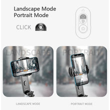 Load image into Gallery viewer, Handheld Gimbal Stabilizer Foldable With Fill Light Wireless Bluetooth For Xiaomi Huawei Iphone Smartphone
