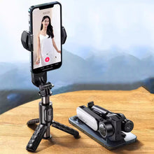 Load image into Gallery viewer, Handheld Gimbal Stabilizer Foldable With Fill Light Wireless Bluetooth For Xiaomi Huawei Iphone Smartphone
