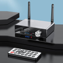 Load image into Gallery viewer, Coaxial/Toslink Bluetooth Audio Receiver Transmitter 3.5mm Aux Wireless Music Adapter U Disk/TF Card Player DAC Converter
