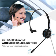 Load image into Gallery viewer, Bluetooth 5.0 Earphone USB Mono Head-Mounted Gaming Headset Noise Reduction Hifi Wireless Business Headset With Mic For PC
