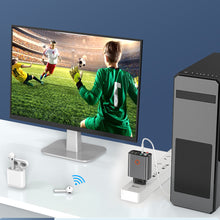Load image into Gallery viewer, 2 In 1 Bluetooth 5.0 Receiver Transmitter 3.5mm RCA Wireless Audio Adapter U Disk/TF Play Support APP Control USB Charger
