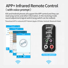 Load image into Gallery viewer, 2 In 1 Bluetooth 5.0 Receiver Transmitter 3.5mm RCA Wireless Audio Adapter U Disk/TF Play Support APP Control USB Charger
