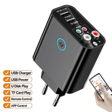 Load image into Gallery viewer, 2 In 1 Bluetooth 5.0 Receiver Transmitter 3.5mm RCA Wireless Audio Adapter U Disk/TF Play Support APP Control USB Charger
