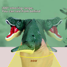 Load image into Gallery viewer, Kids Press Dinosaur Depression Toy Hand Operated Teloscopic Spring Swing Dinosaur Gifts with Sound Light Fidget Toys Christmas Birthdat Gifts
