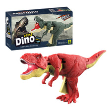 Load image into Gallery viewer, Kids Press Dinosaur Depression Toy Hand Operated Teloscopic Spring Swing Dinosaur Gifts with Sound Light Fidget Toys Christmas Birthdat Gifts
