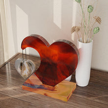 Load image into Gallery viewer, Love Heart Photo Frame DIY Crystal Epoxy Resin Mold Craft Rectangular Base Heart Decorative Ornament Silicone Mould Home Decor
