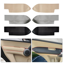 Load image into Gallery viewer, 2/4Pcs Microfiber Leather Car Front Rear Door Handle Panel Armrest Cover Protective Trim For Honda CRV 2007 2008 2009 2010 2011 Accessories
