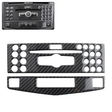 Load image into Gallery viewer, Car Center Console Air Conditioner CD Panel Cover Trim Carbon Fiber For Mercedes Benz C class W204 C200 C260 C300 C180 2007-2010
