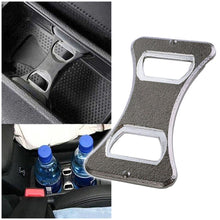 Load image into Gallery viewer, Car Vehicle Bottle Opener Car Cup Divider Center Console Cup Holder Storage Box for Volkswagen Golf 6 Jettas MK5 MK6 GTI Scirocco
