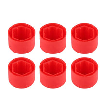 Load image into Gallery viewer, 20Pcs 17mm Car Wheel Cover Hub Nut Bolt Covers Cap for Volkswagen VW Golf MK4 Auto Tyre Screws Exterior Protection Accessories
