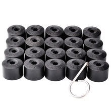 Load image into Gallery viewer, 20Pcs 17mm Car Wheel Cover Hub Nut Bolt Covers Cap for Volkswagen VW Golf MK4 Auto Tyre Screws Exterior Protection Accessories
