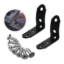 Load image into Gallery viewer, Stainless Steel Car Glove Box Lid Hinge Snapped Repair Kit Hinge Brackets With Screws For Audi A4 S4 RS4 B6 B7 8E
