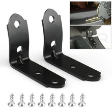 Load image into Gallery viewer, Stainless Steel Car Glove Box Lid Hinge Snapped Repair Kit Hinge Brackets With Screws For Audi A4 S4 RS4 B6 B7 8E

