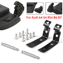 Load image into Gallery viewer, 2Pcs Glove Box Lid Hinge Snapped Repair Fix Kit Brackets Steel Black For Audi A4 S4 RS4 B6 B7 8E For Seat Exeo/ST 3R5
