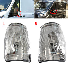 Load image into Gallery viewer, Car Rearview Mirror Side Turn Signal Light Indicator Clear Lens Cover Without Bulbs Fit For Ford Transit MK8 2014 2019 Accessories
