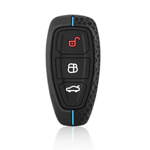 Load image into Gallery viewer, 3 Button Car Key Case Cover Key Protectio Shell for Ford Transit Custom Mondeo Fiesta Kuga ST Line MK3 Focus 3 Station Wagon Ecosport
