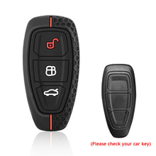 Load image into Gallery viewer, 3 Button Car Key Case Cover Key Protectio Shell for Ford Transit Custom Mondeo Fiesta Kuga ST Line MK3 Focus 3 Station Wagon Ecosport
