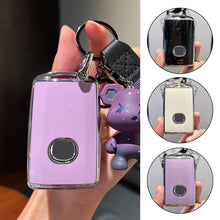 Load image into Gallery viewer, Car Key Case Cover Shell Protector Keyless Fob TPU For Mazda 3 Alexa CX30 CX-4 CX5 CX-5 CX8 CX-8 CX-30 CX9 CX-9 Accessories
