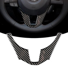 Load image into Gallery viewer, Car Interiors Accessories Carbon Fiber Car Steering Wheel Trim Cover Stickers For Mazda 3 Axela 2014 2015 2016
