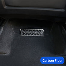 Load image into Gallery viewer, 2Pcs Backseat Air Vent Fully Stainless Steel Cover Pad Integrated Design Air Flow Vent Grille Protection For Tesla Model Y 2020-2023
