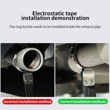 Load image into Gallery viewer, Car Anti-Static Earth Ground Wire Belt Auto Anti-Static Flex Strip Electrostatic Strip Canceller Belt for Vehicle Truck
