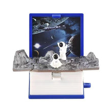 Load image into Gallery viewer, 3D Dinosaur Foldable Book Key Chain Toys Kids Pop Out Mini Book Astronaut Wacky Toys Trick Stress Relief Toy
